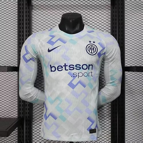 2025/2026 Player Version Inter Milan Long Sleeve Away Football