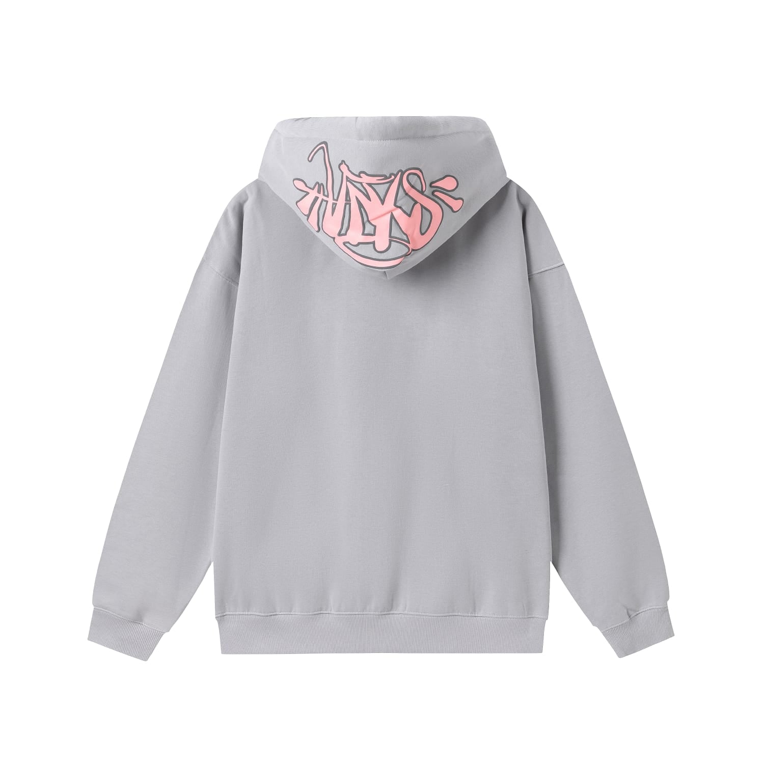Syna Hoodie Grey/Pink