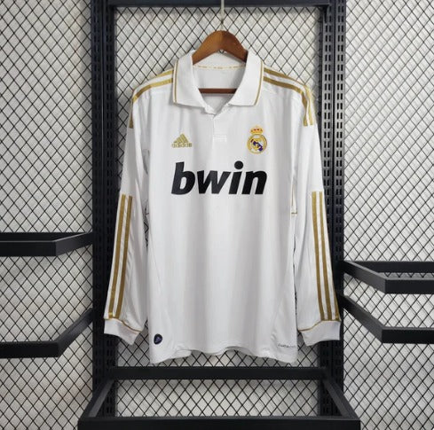 2011/2012 Retro Long Sleeve Real Madrid Home
