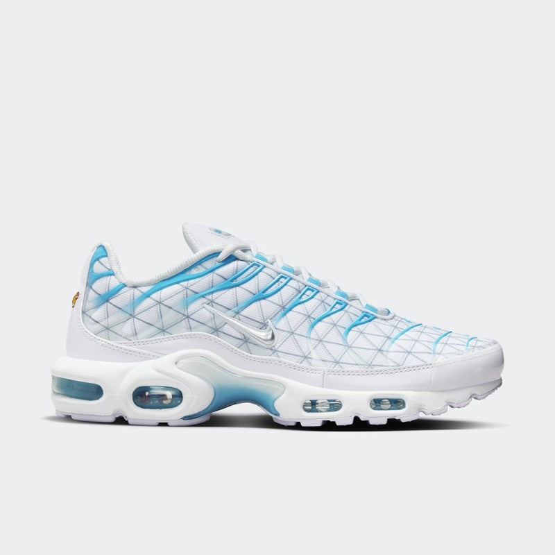 Nike Tn White and Blue