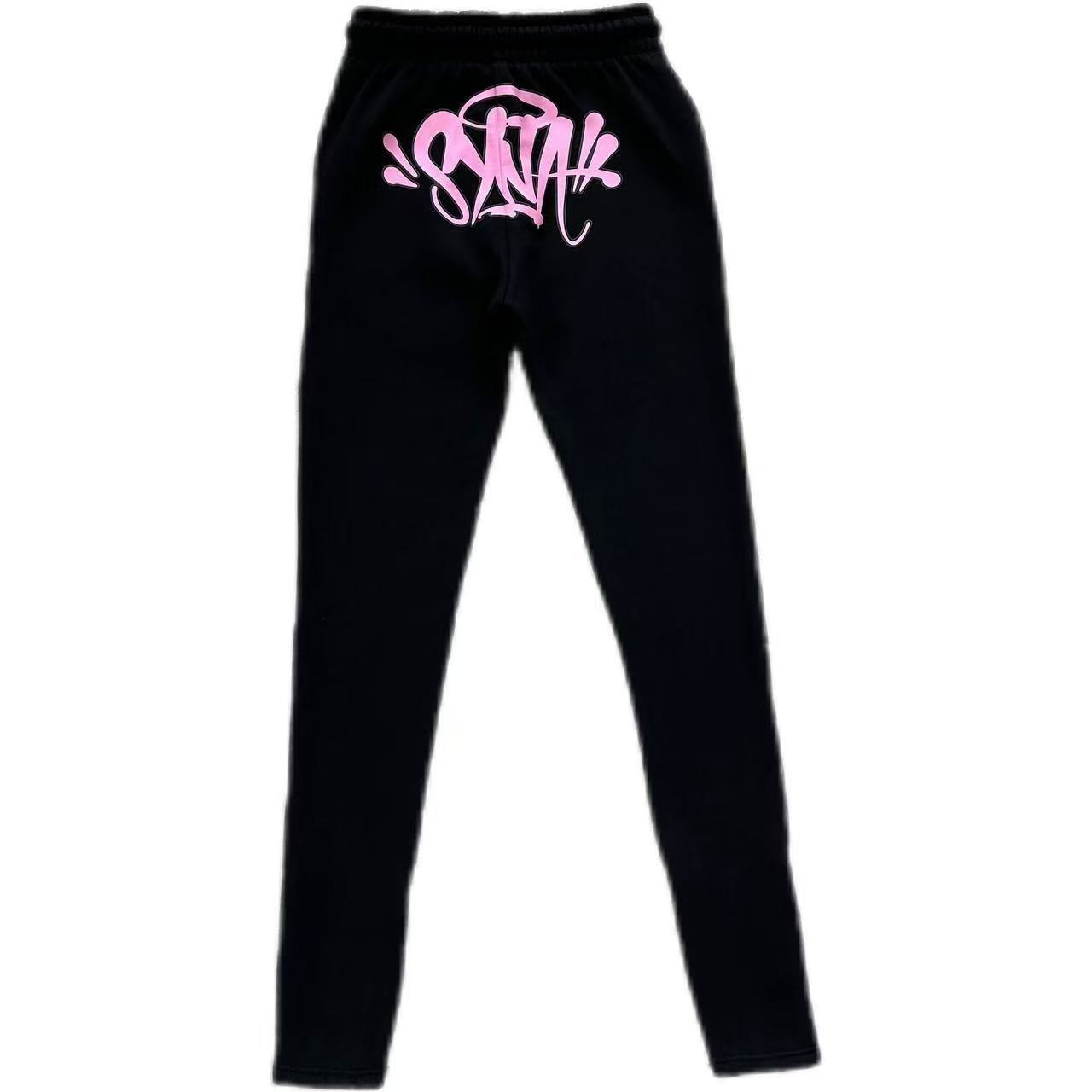Syna Pants Black/Pink (UNCUFFED)