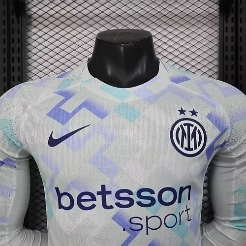 2025/2026 Player Version Inter Milan Long Sleeve Away Football