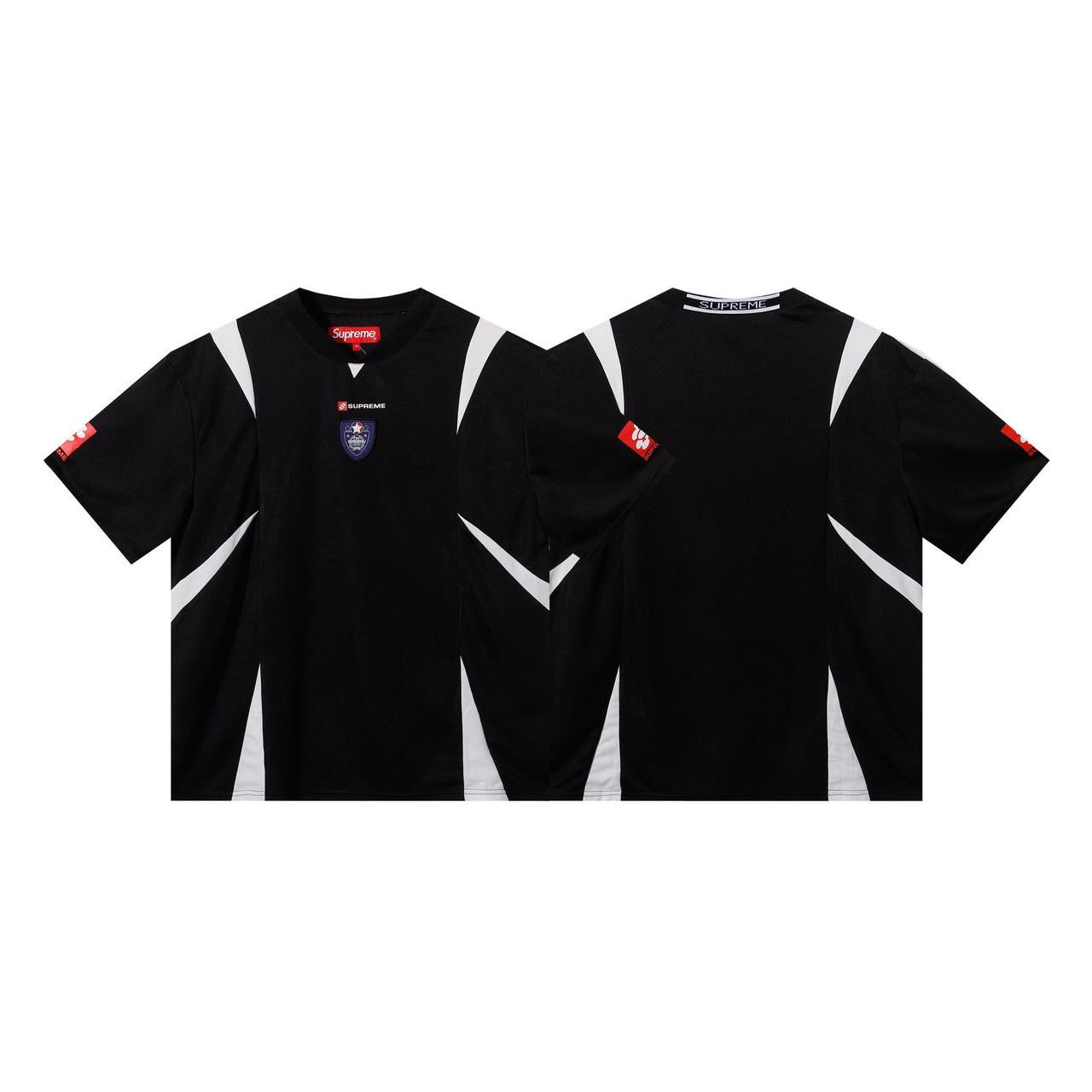 Supreme Black Sports Jersey