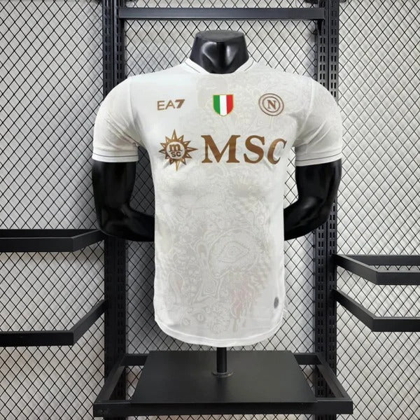 2025/2026 Player Version SSC Napoli Away Football Shirt