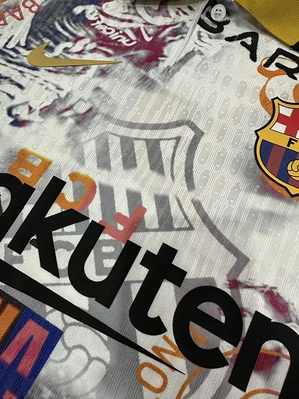25/26 Barcelona 1899 Graffiti Edition Player Version Soccer Jersey