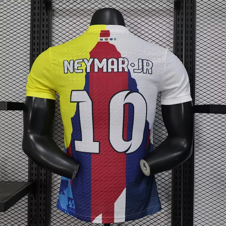 2025-26 Barcelona Special Edition No. 10 White Jersey - Player Edition