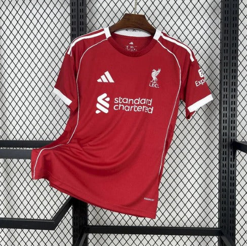 2025/2026 Liverpool Home Football Shirt