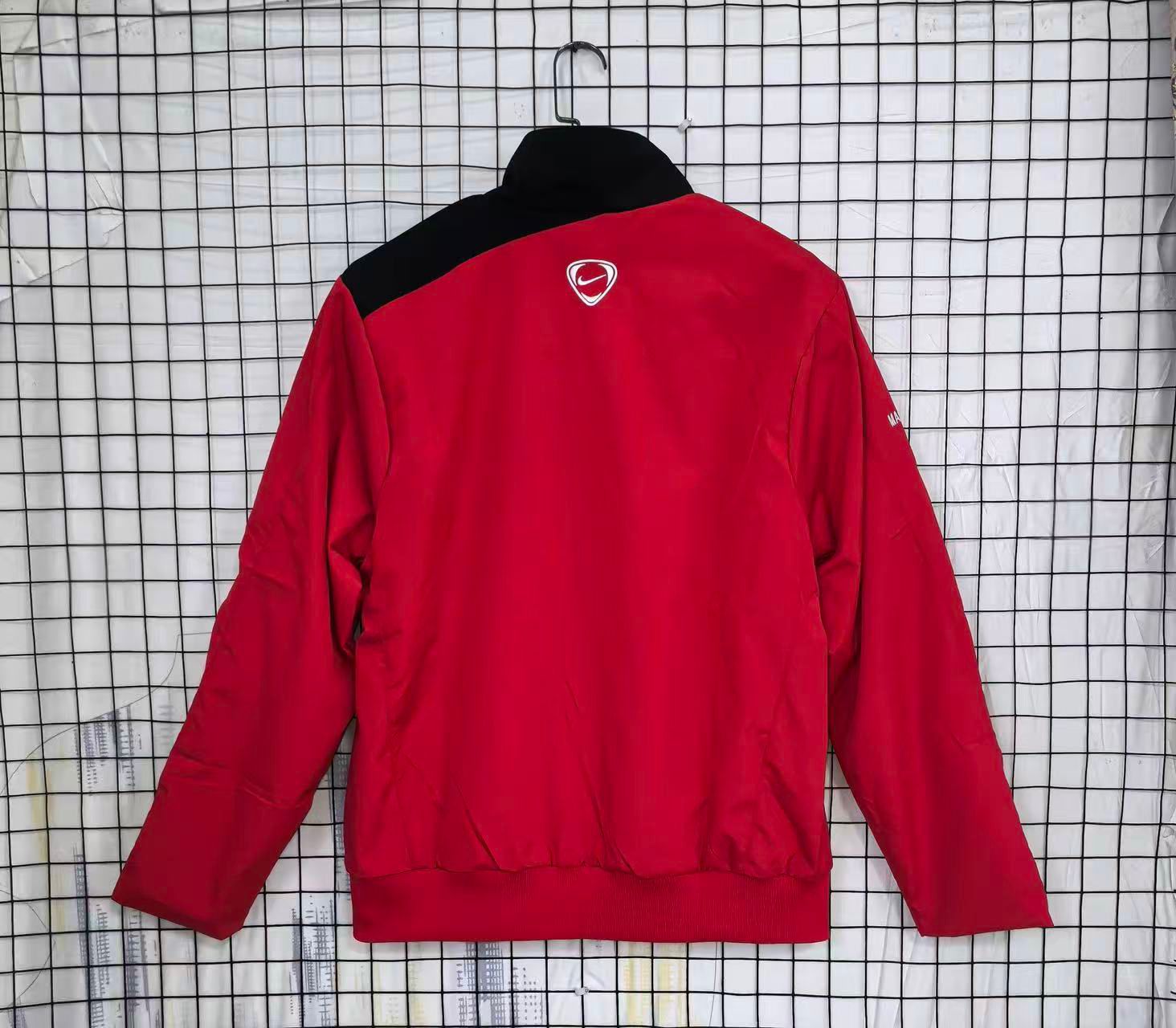 2024 Manchester United Red/Black Retro 08/09 Training Jacket