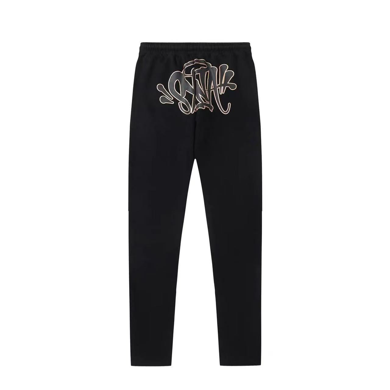 Syna Pants Black/Black (UNCUFFED)