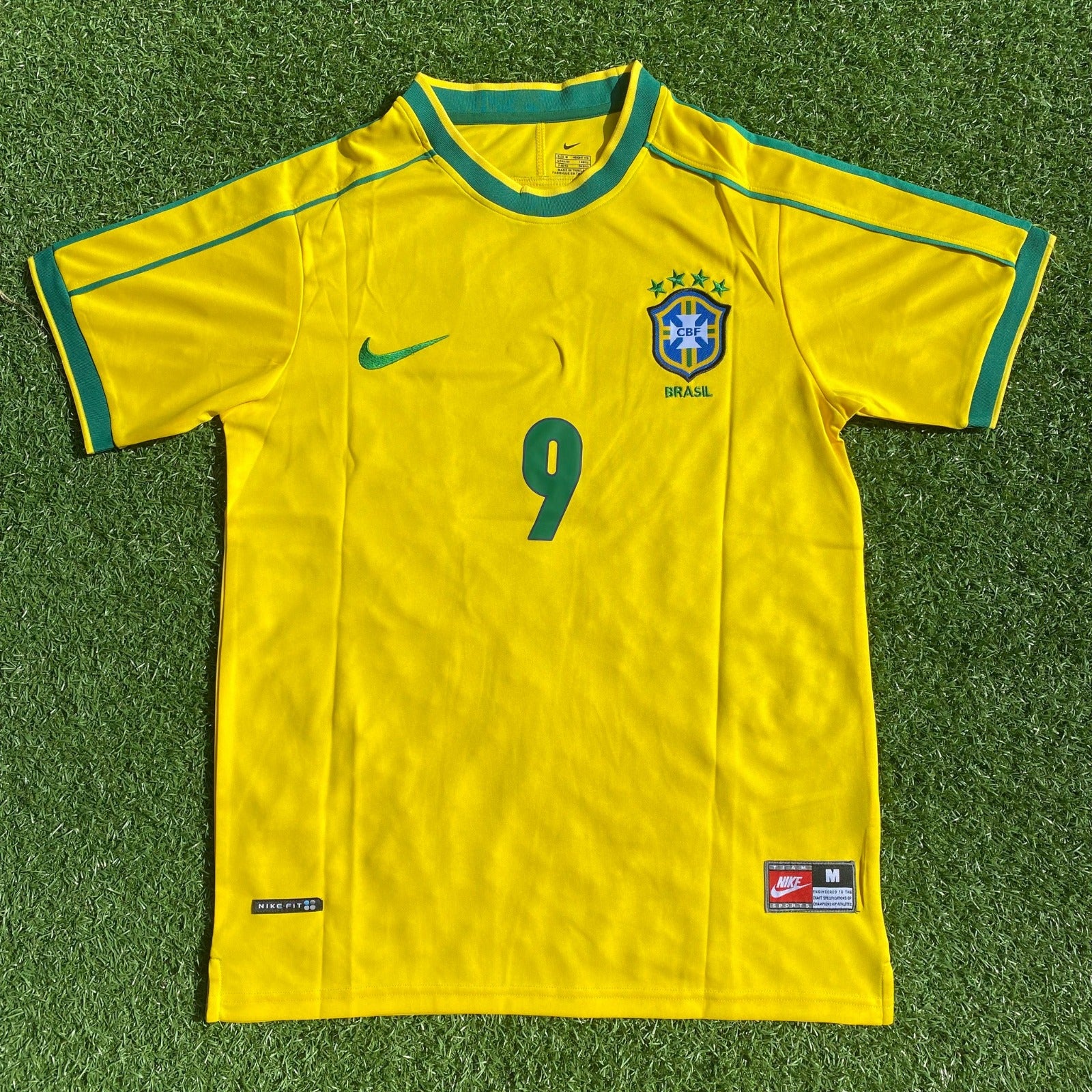 Retro Brazil 1998 Home Jersey