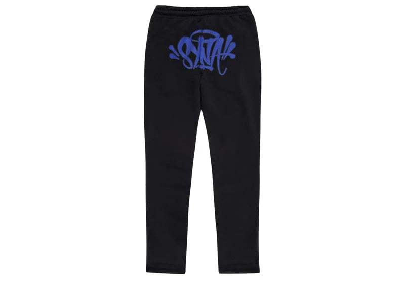 Syna Pants Black/Blue (UNCUFFED)