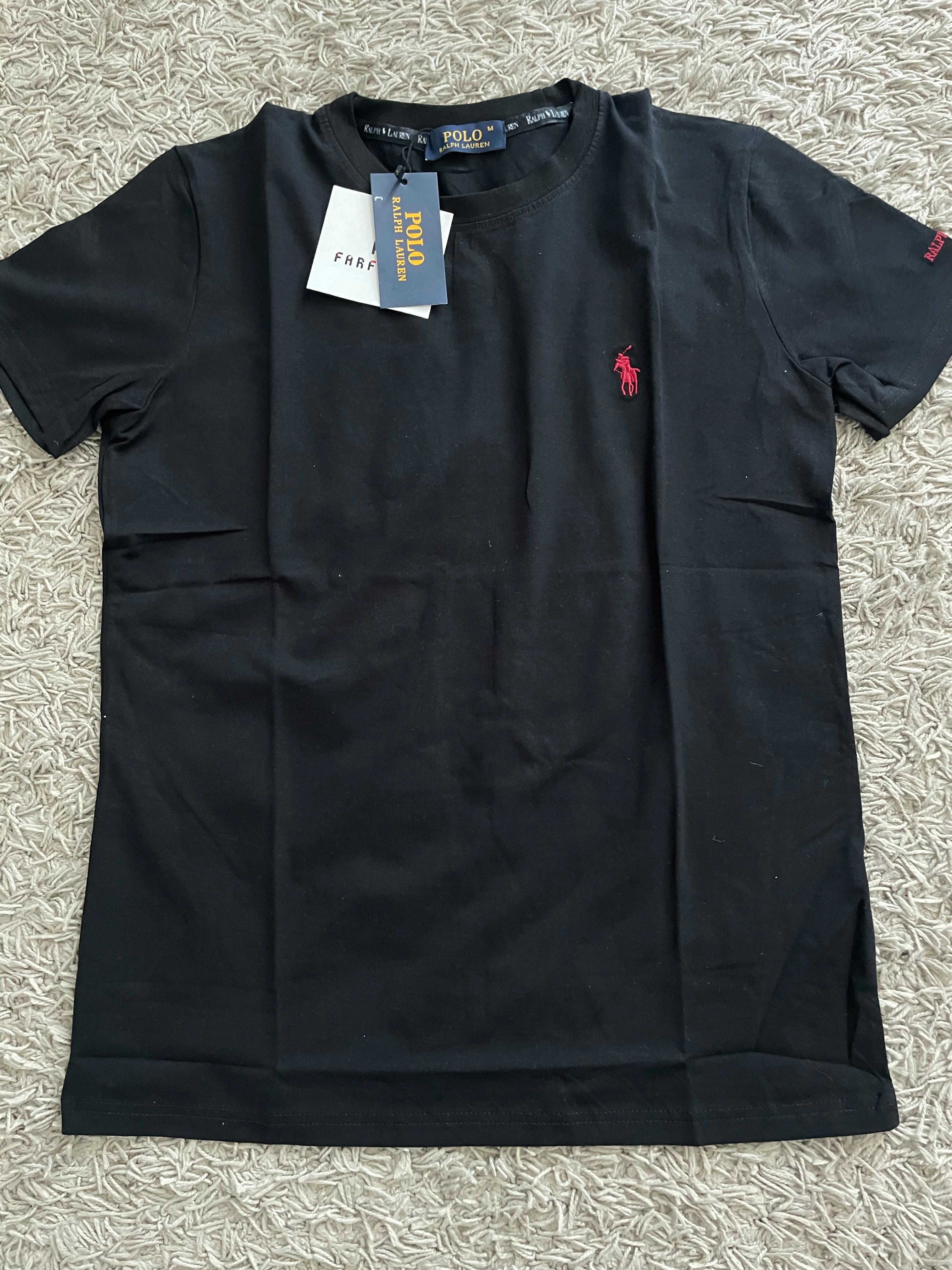 Polo Shirt Black/White