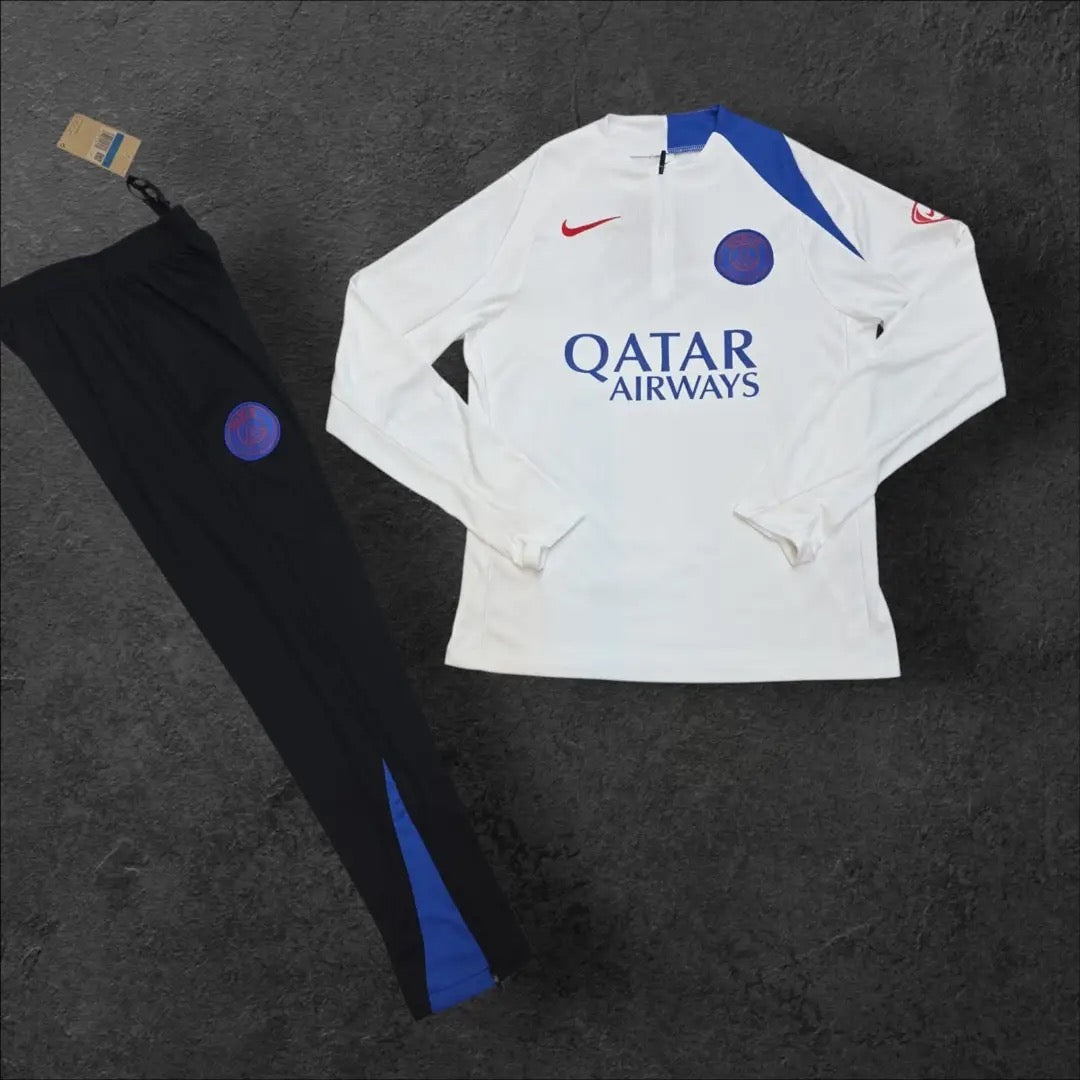 PSG With Pants White Tracksuit