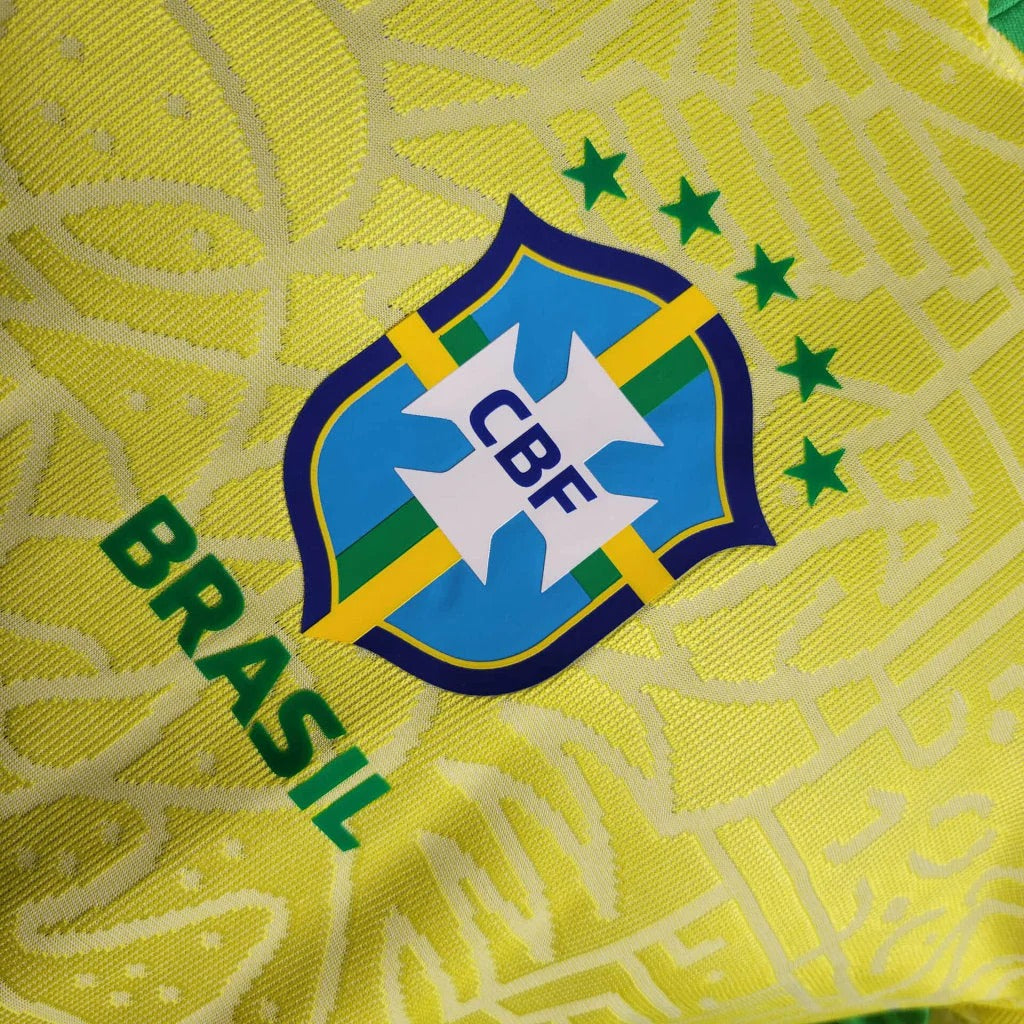 Brazil Home Jersey Copa America 2024 Player Version