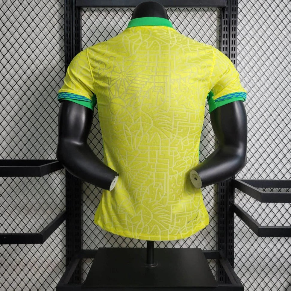 Brazil Home Jersey Copa America 2024 Player Version